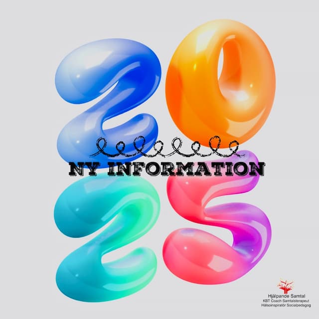 Ny av och omboknings information 2025