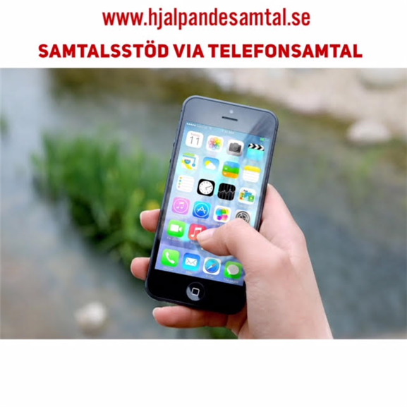 NYHET - Fr.o.m 1 oktober även Samtalsstöd via telefon