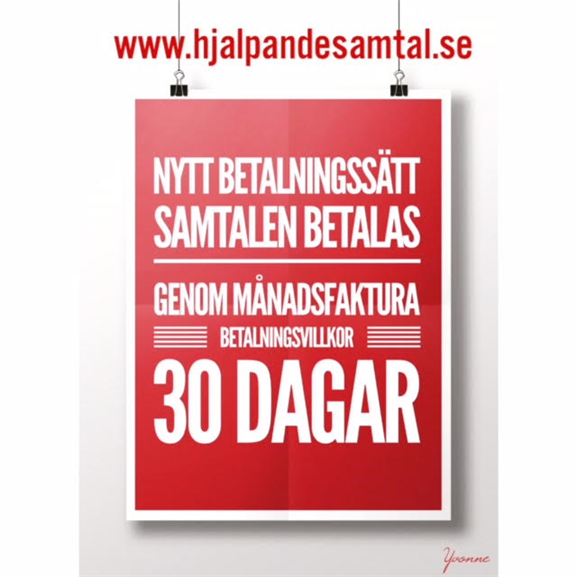 NYHET Fr.o.m 1 februari 2018 - Månadsfaktura