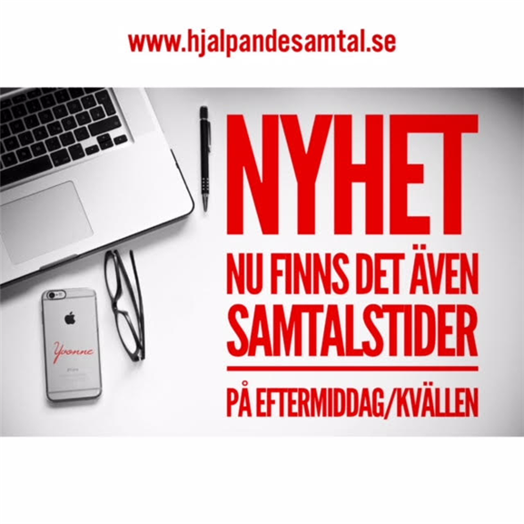 Nu går det även att boka samtalstid på em/kväll