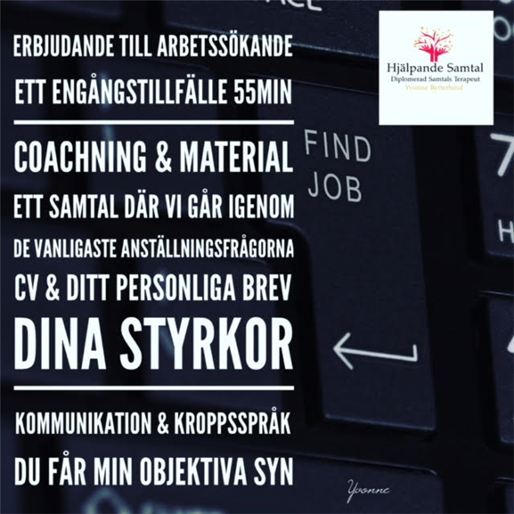Samtal för arbetssökande - Special erbjudande - Ett engångstillfälle
