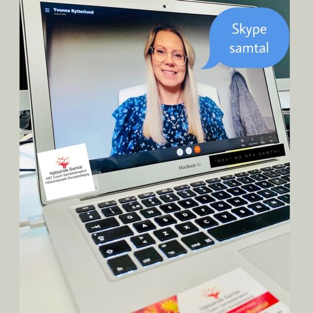 Online samtal via Skype 